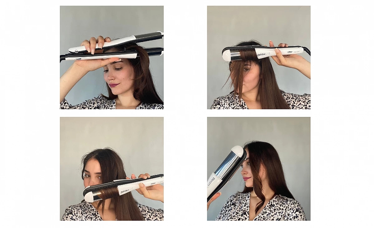 Locken mit dem Steampod 4