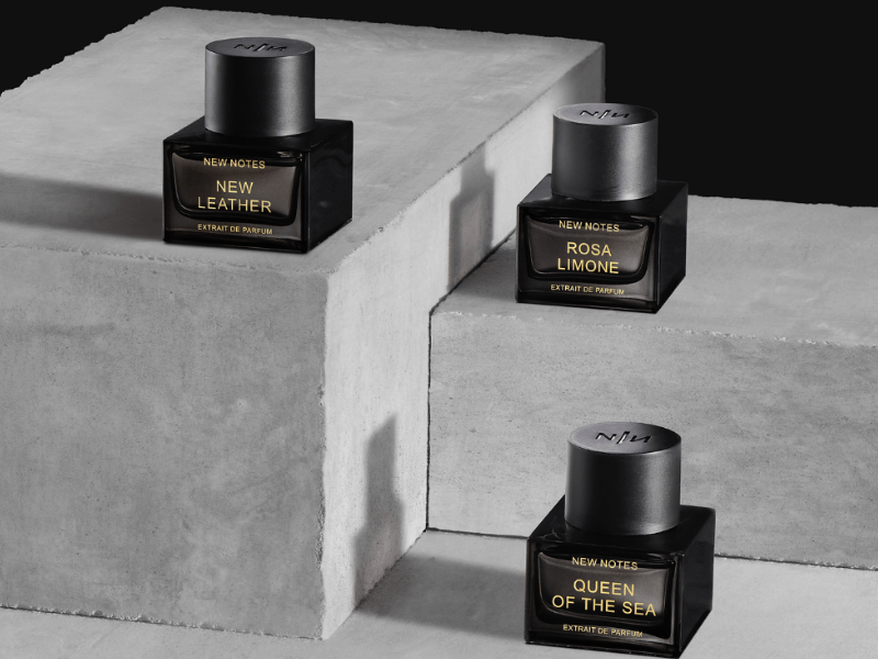Bild von drei Nischendüften von New Notes