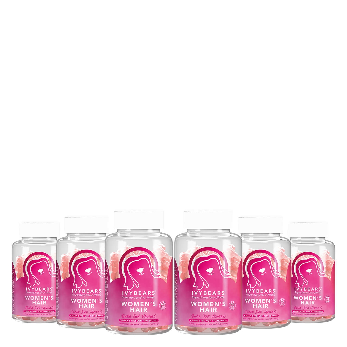Produktbild von Ivybears - Women's Hair Vitamins 6 Monate