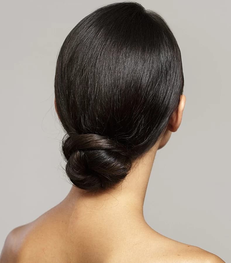 Frisurentrend Low Bun