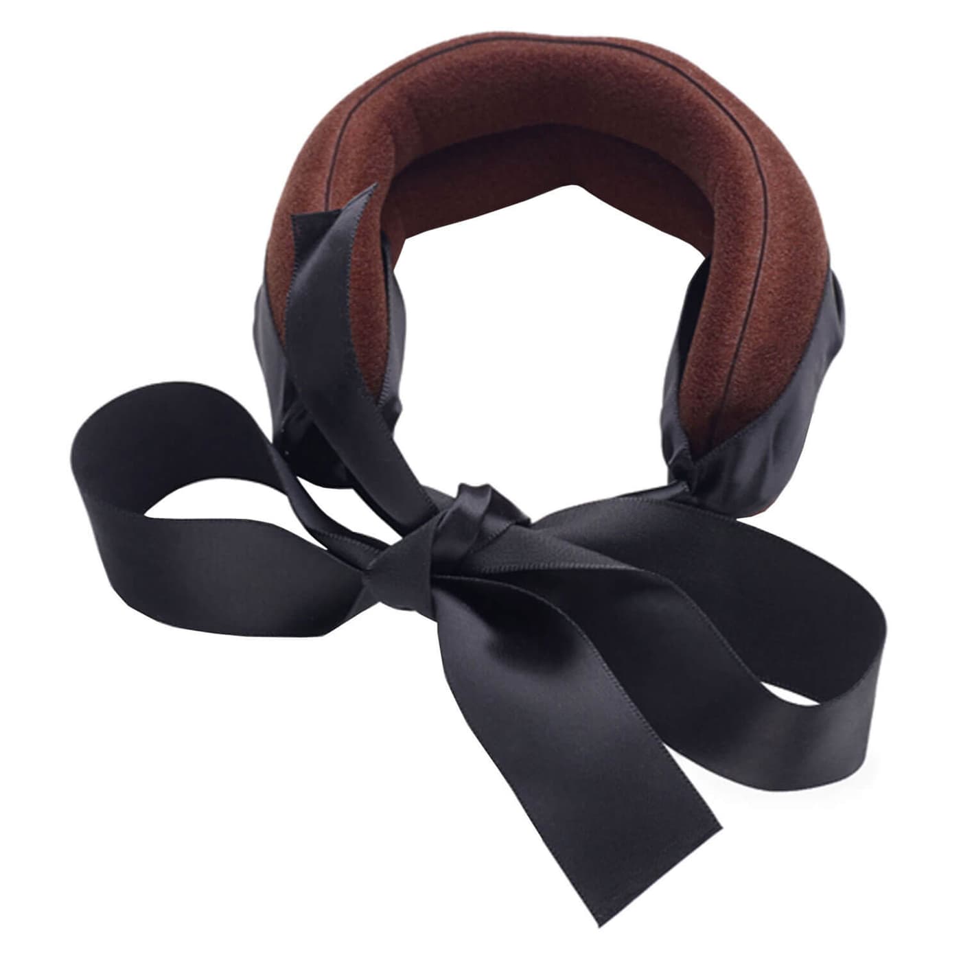 FRANCK PROVOST - Wattierte Chignon Hilfe Braun