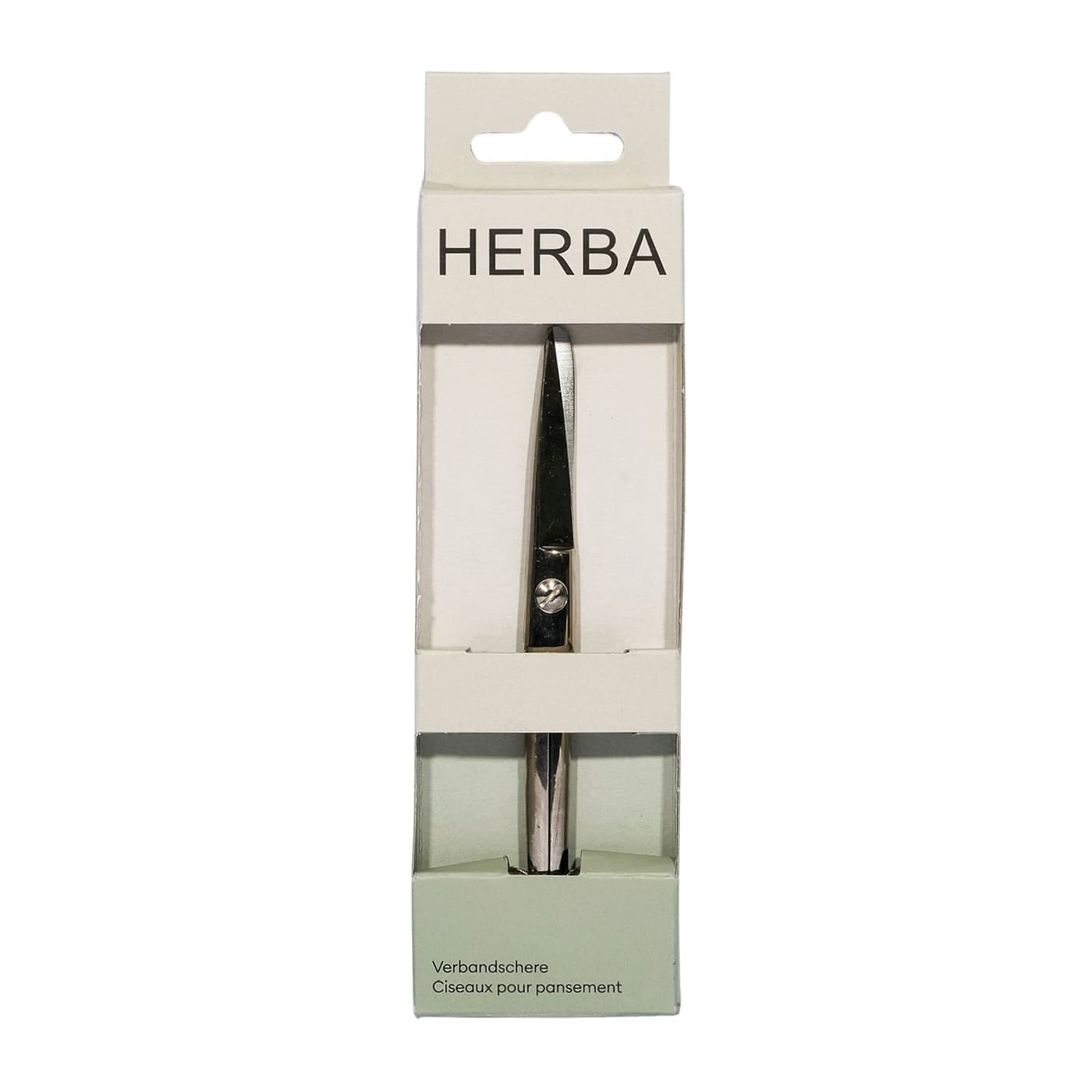 Herba - Verbandschere, vernickelt