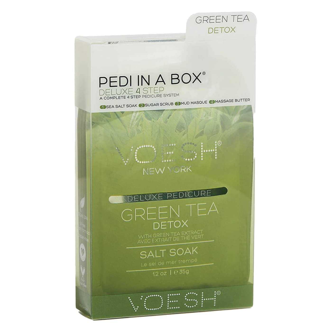 VOESH New York - Pedi In A Box 4 Step Green Tea Detox