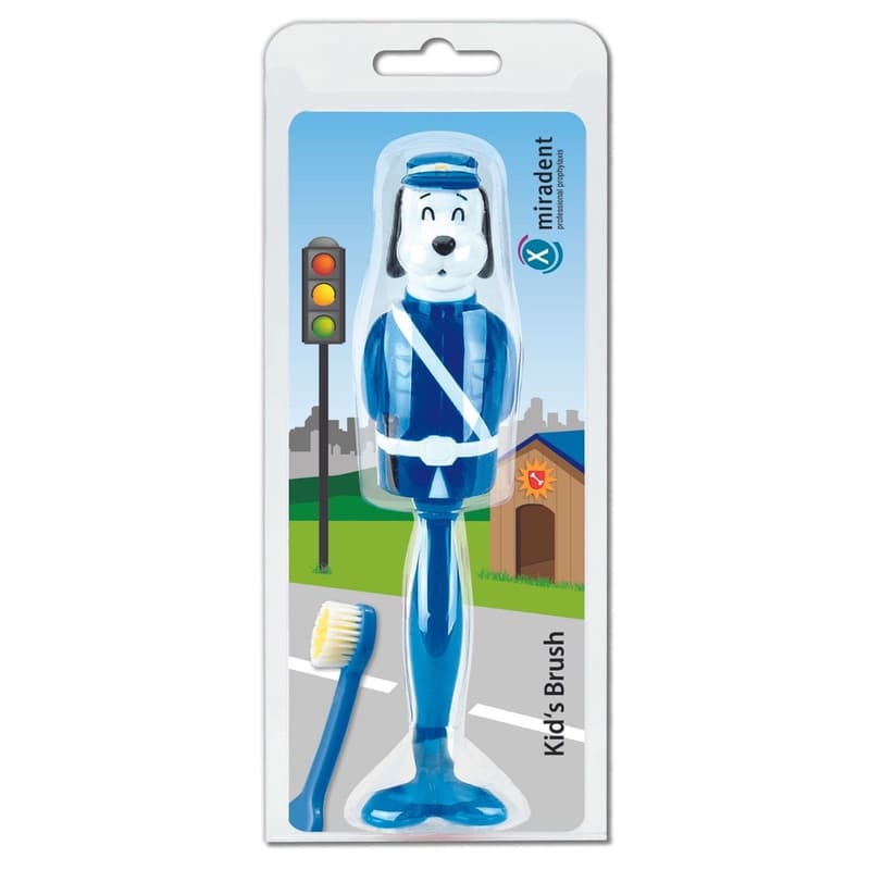 Miradent - Kid's Brush Zahnbürste Hund blau