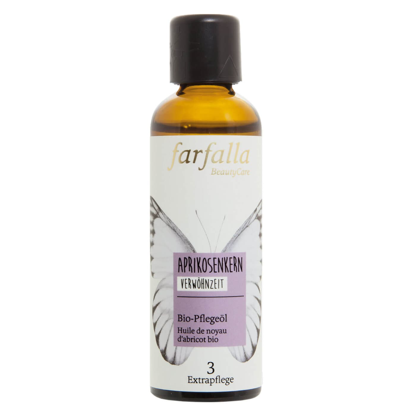 Farfalla Bio-Pflegeöl - Aprikosenkern Bio-Pflegeöl Verwöhnzeit