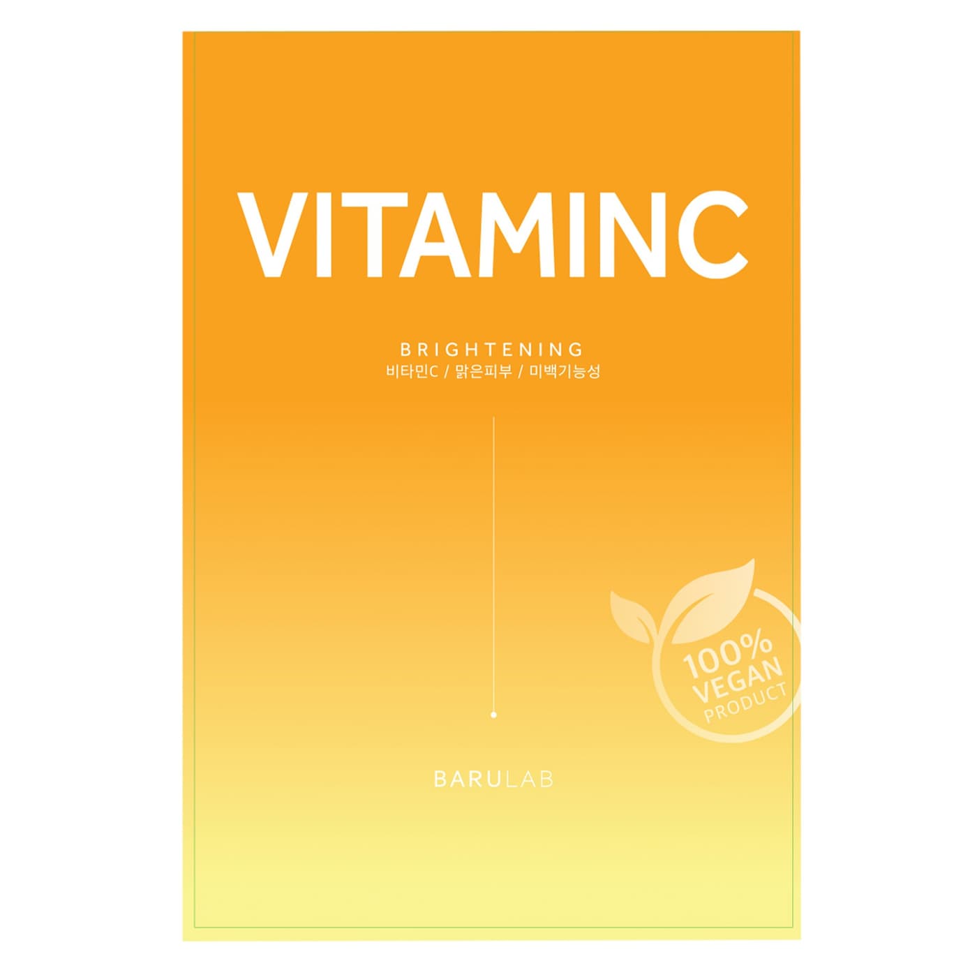 Barulab - The Clean Vegan Mask - Vitamin C
