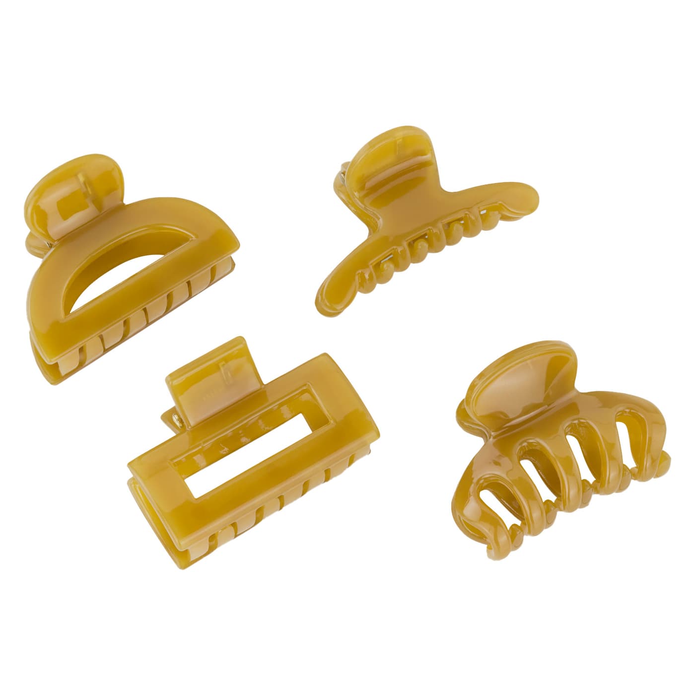 TRISA Hair - Small Hair Clips, yellow