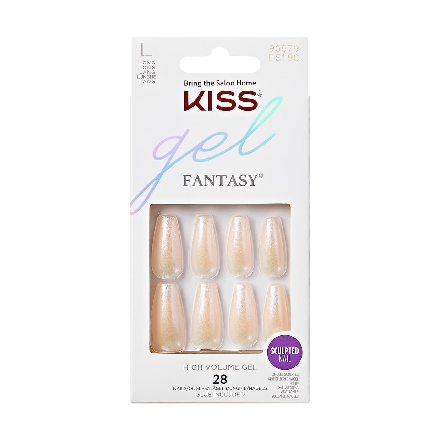 KISS Nails - Ks Gel Sculpted Nails - Hold Me Closer