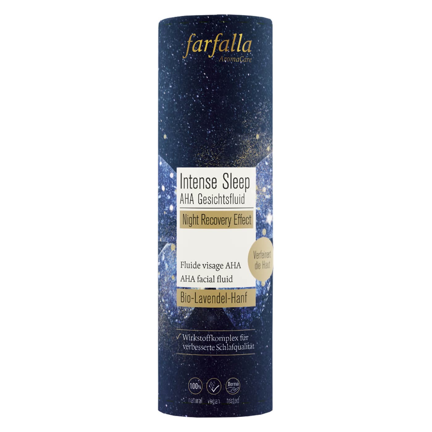 Farfalla Care - Intense Sleep AHA Gesichtsfluid Night Recovery Effect