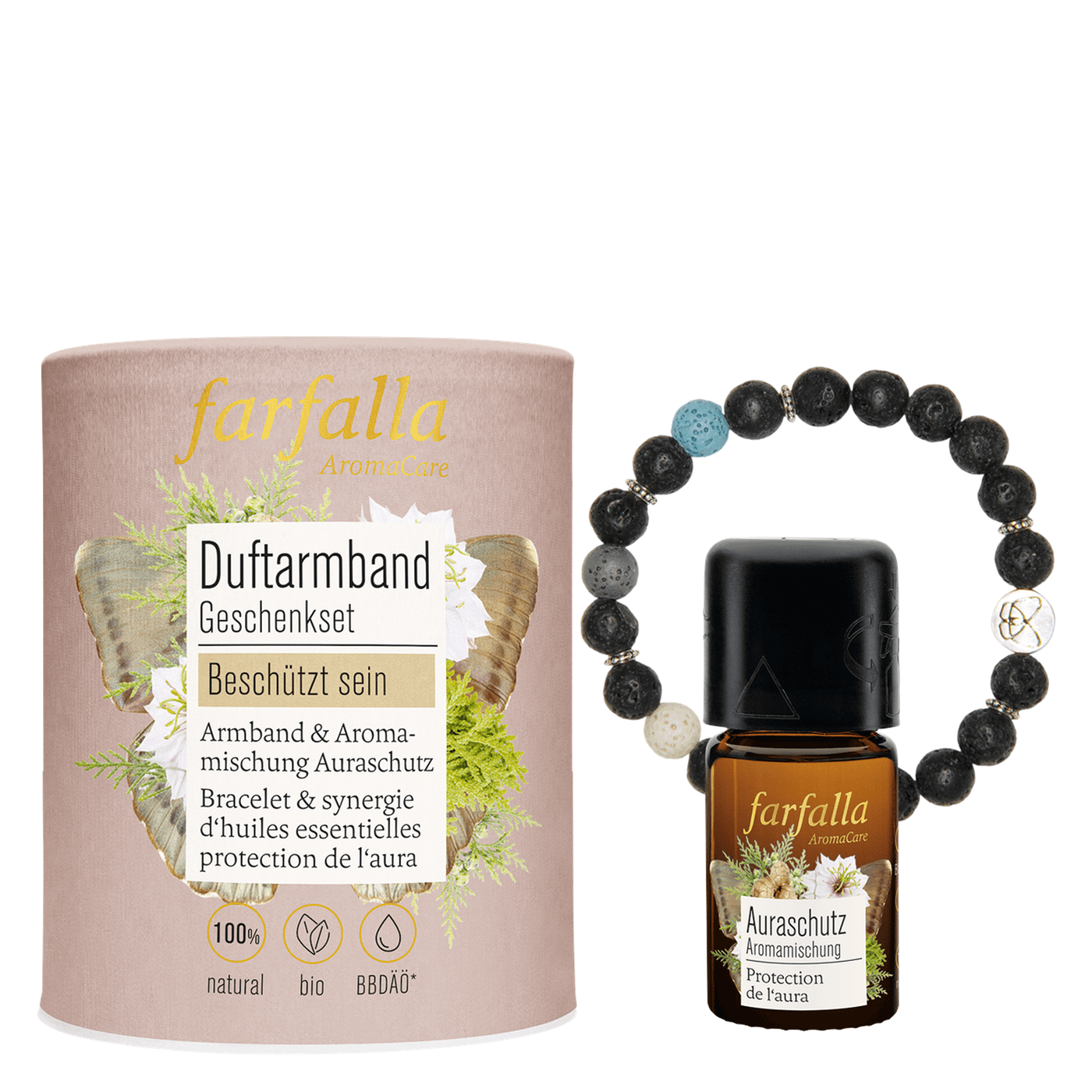 Farfalla Sets - Beschützt sein Duftarmband Geschenkset