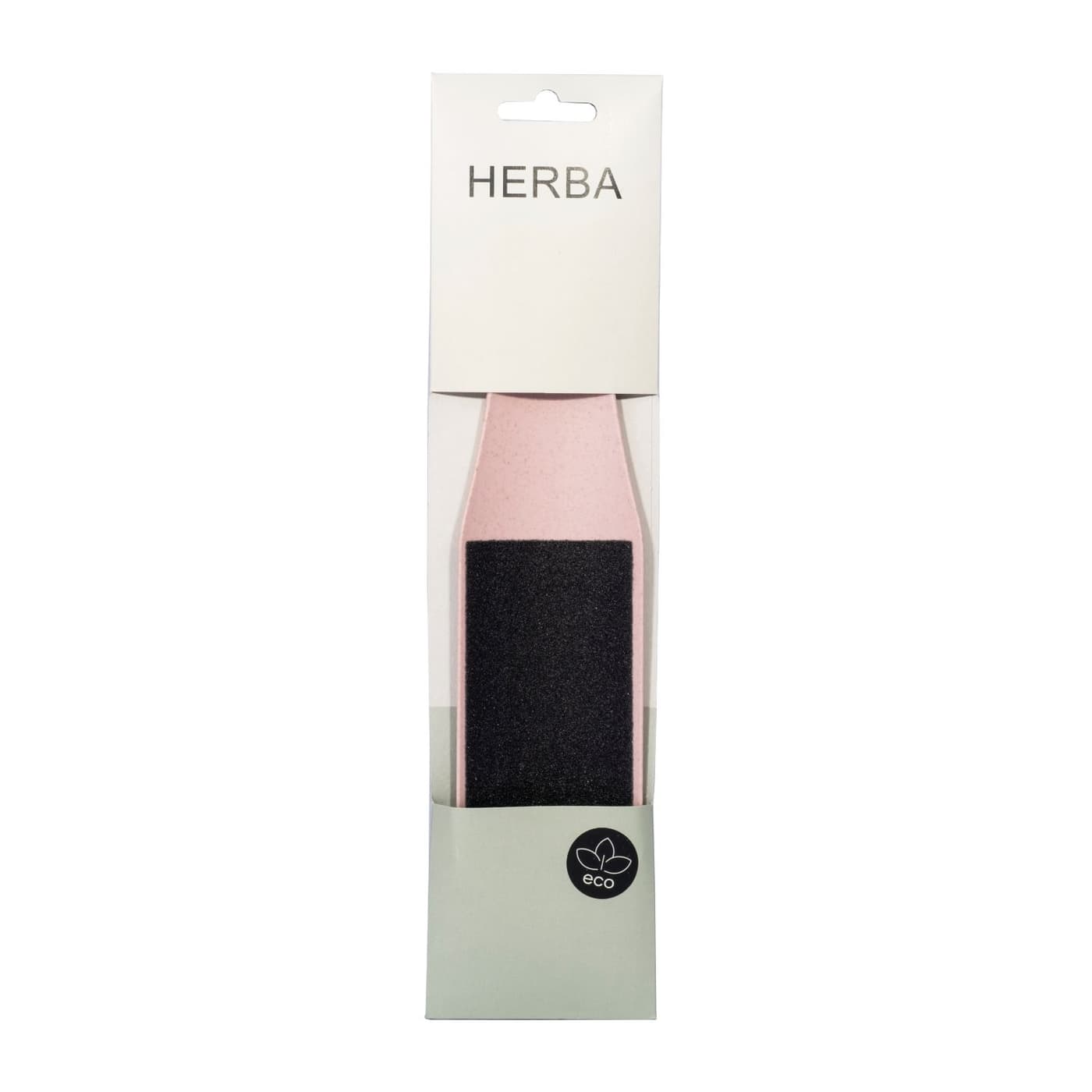 Herba - Doppelfussfeile, Weizenstroh pink
