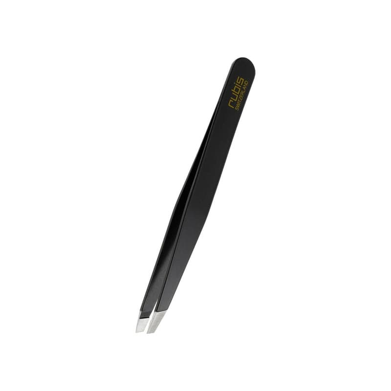 Rubis - Pinzette schräg schwarz Inox