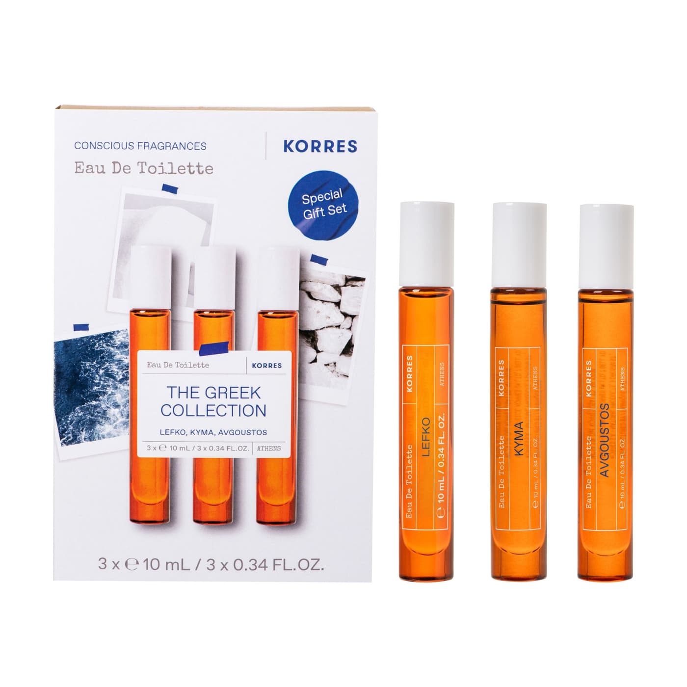 Korres Care - Edt Greek Scents Reiseset Unisex
