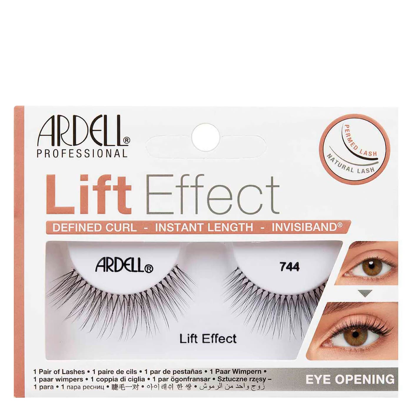 Ardell False Lashes - Lift Effect 744
