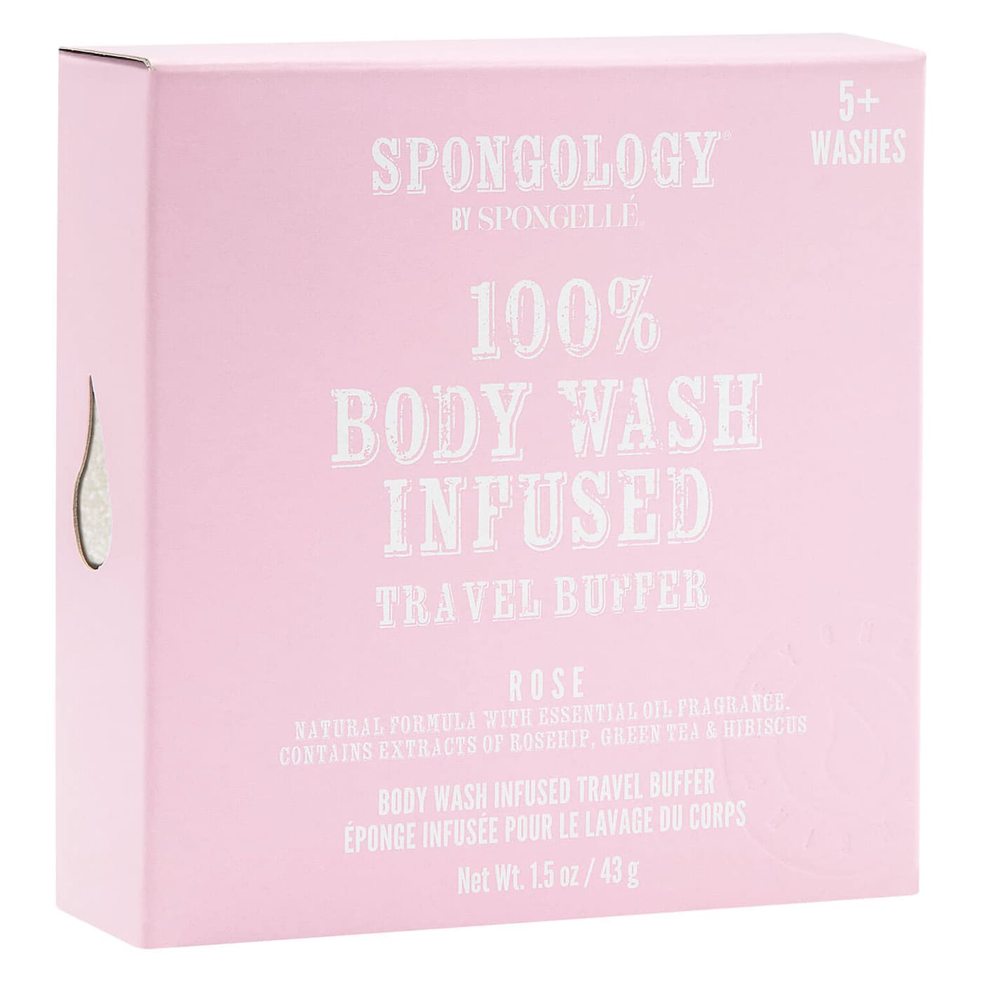 SPONGELLÉ Travel Buffer - Rose