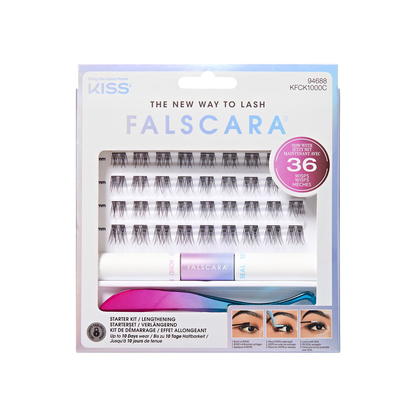 KISS Lashes - Falscara Eyelash - Starter Kit