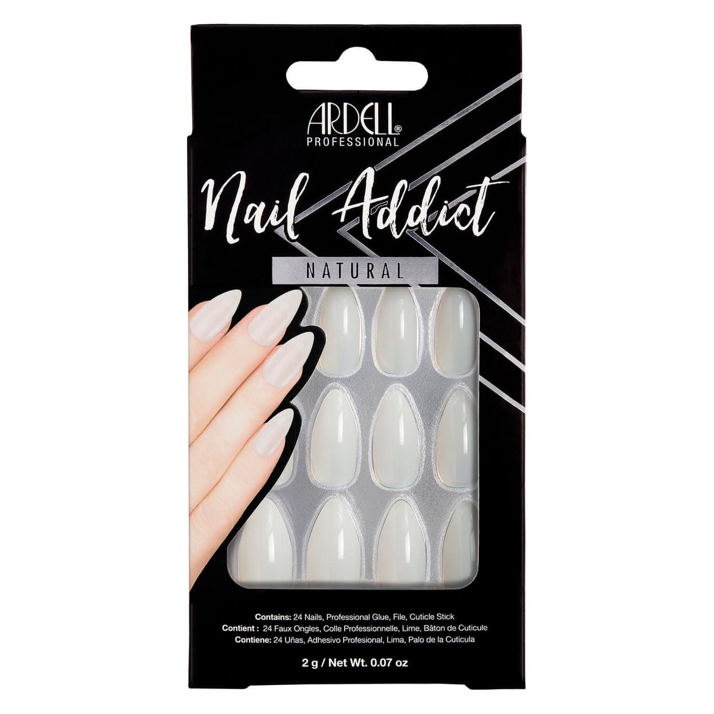 Nail Addict - Nail Addict Natural Stiletto