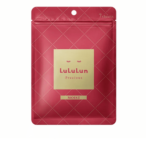 Lululun - Precious, MOIST Anti-Aging-Face Mask (Red)