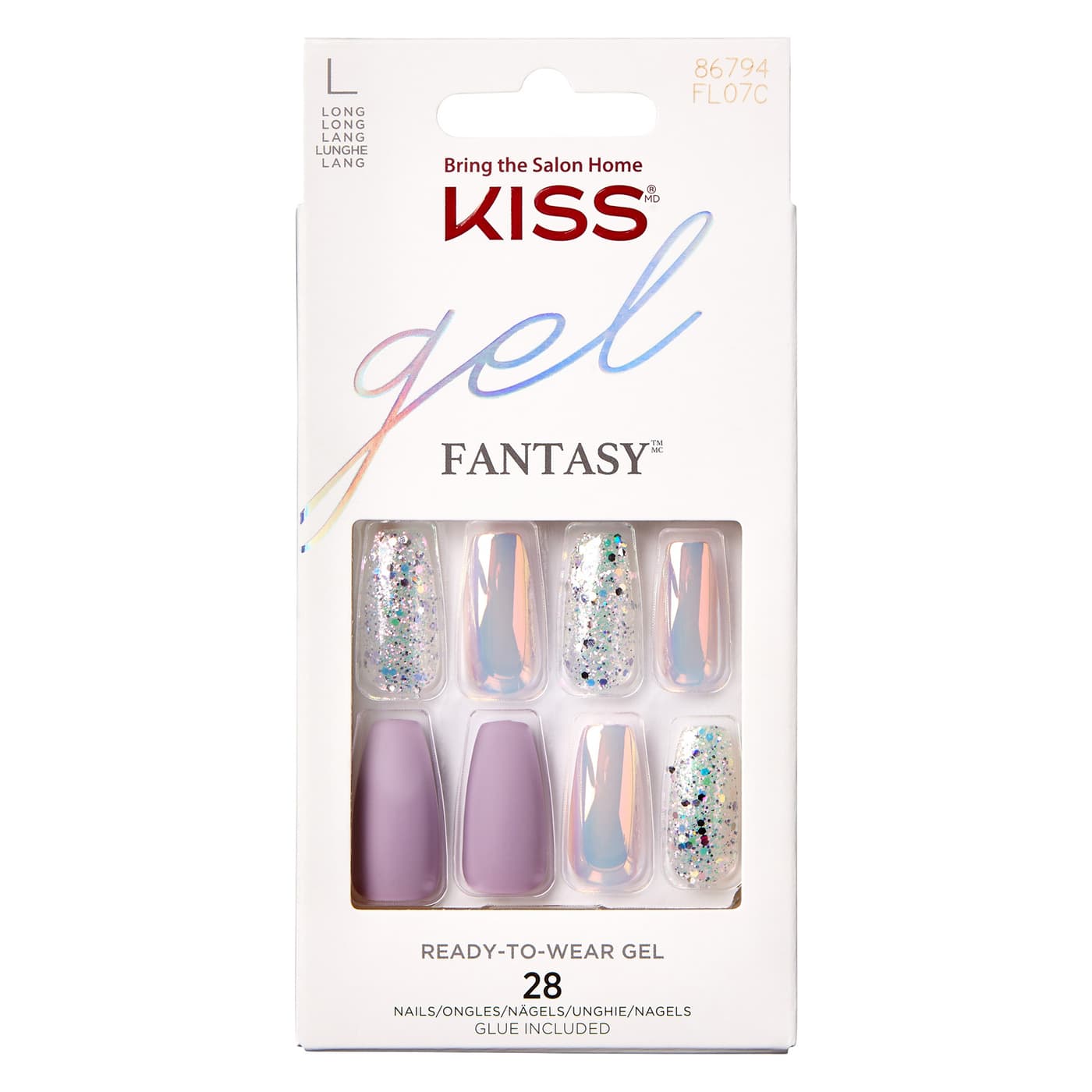 KISS Nails - Gel Fantasy Nails Rainbow Rings