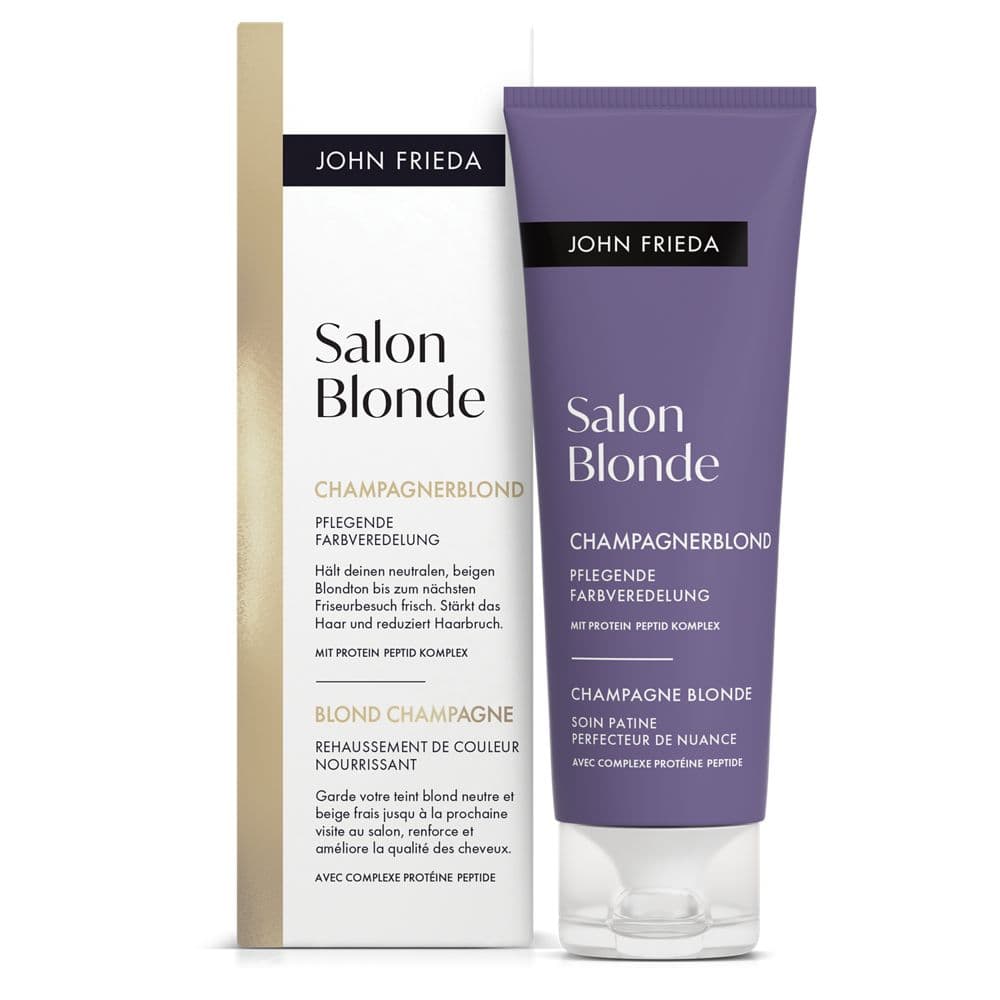 Salon Blonde - Coloration Champagnerblond Pflegende Farbveredelung
