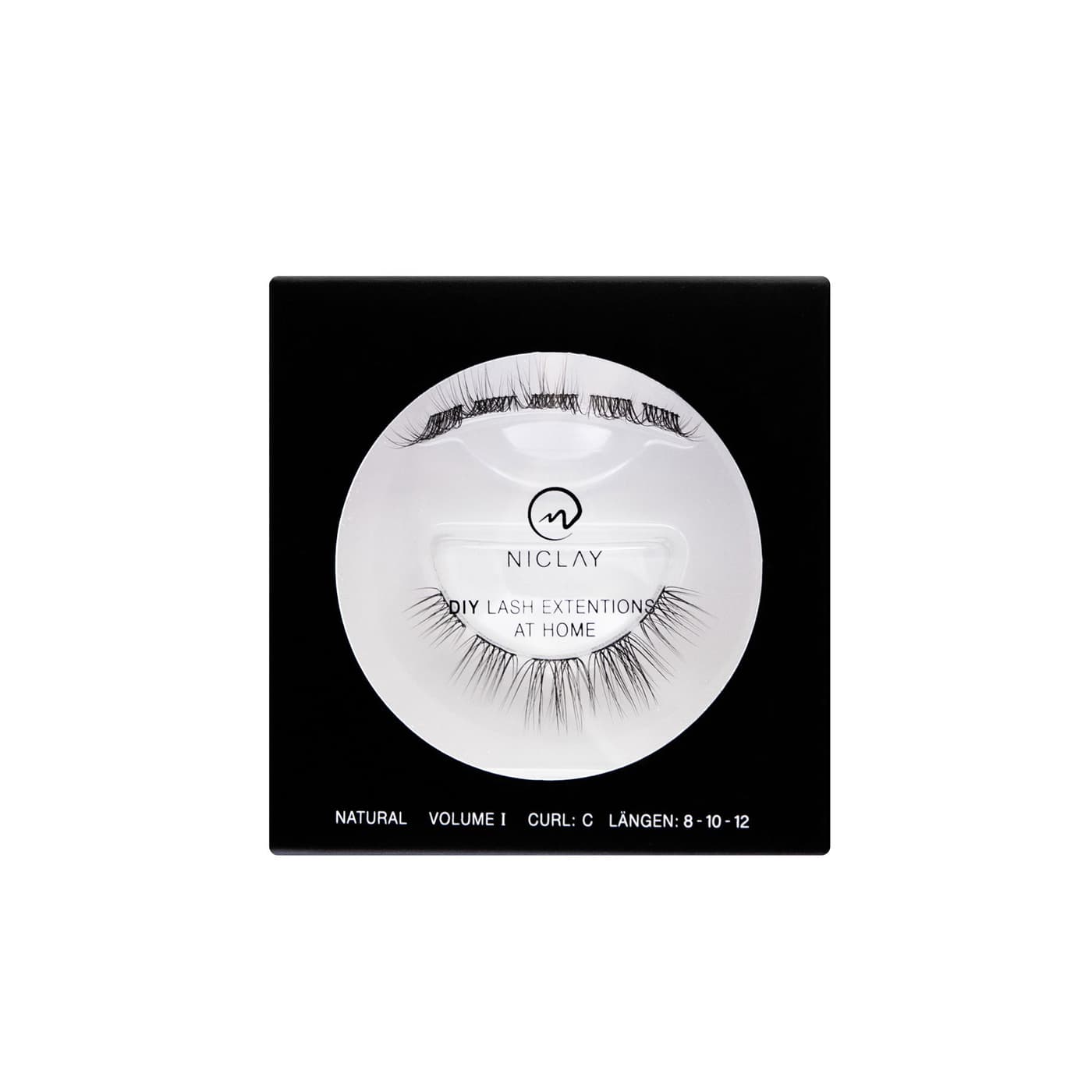 NICLAY - Diy Lash Minibox | C-curl | Natural Eye I