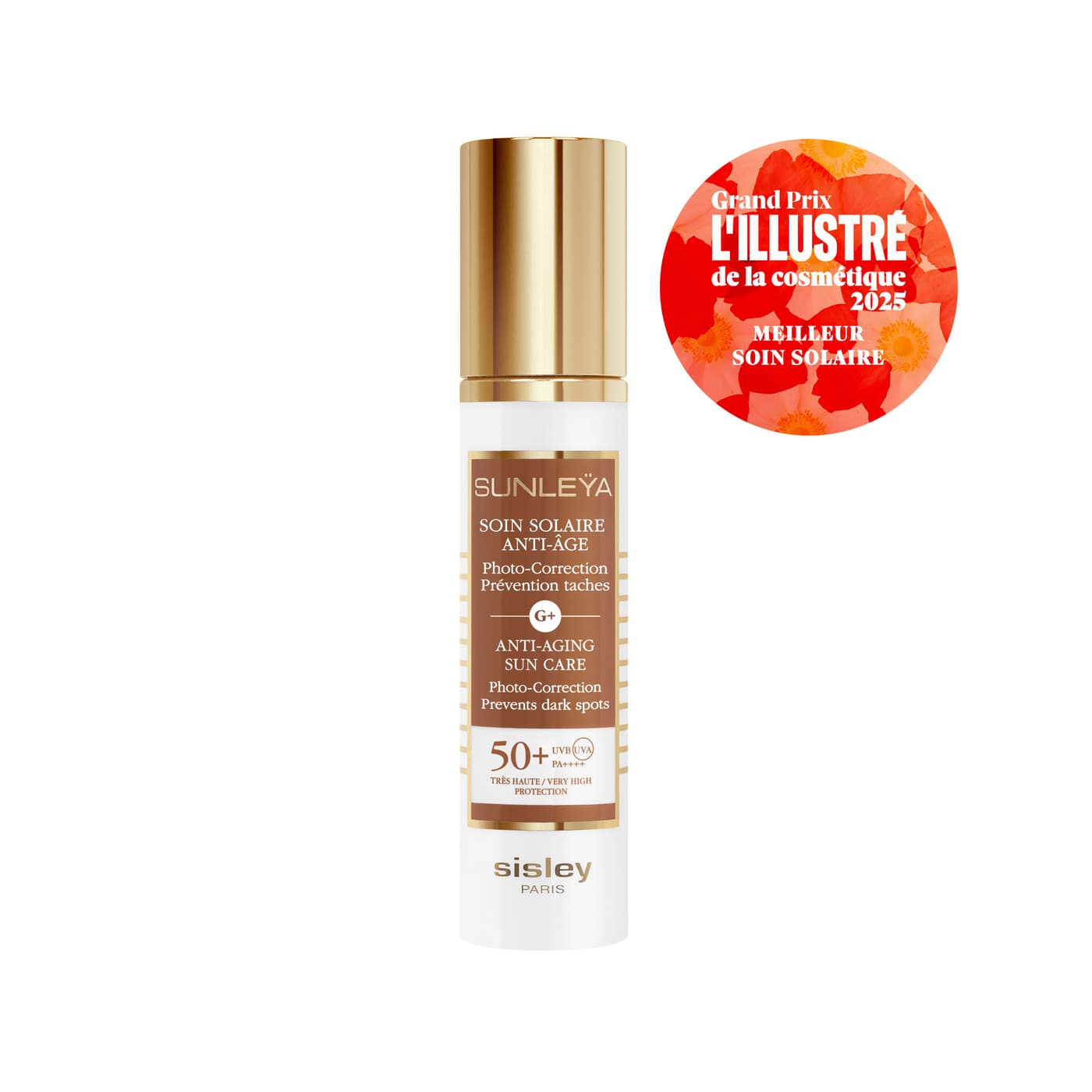 Sunleÿa - Soin Solaire Anti-Âge Spf50+