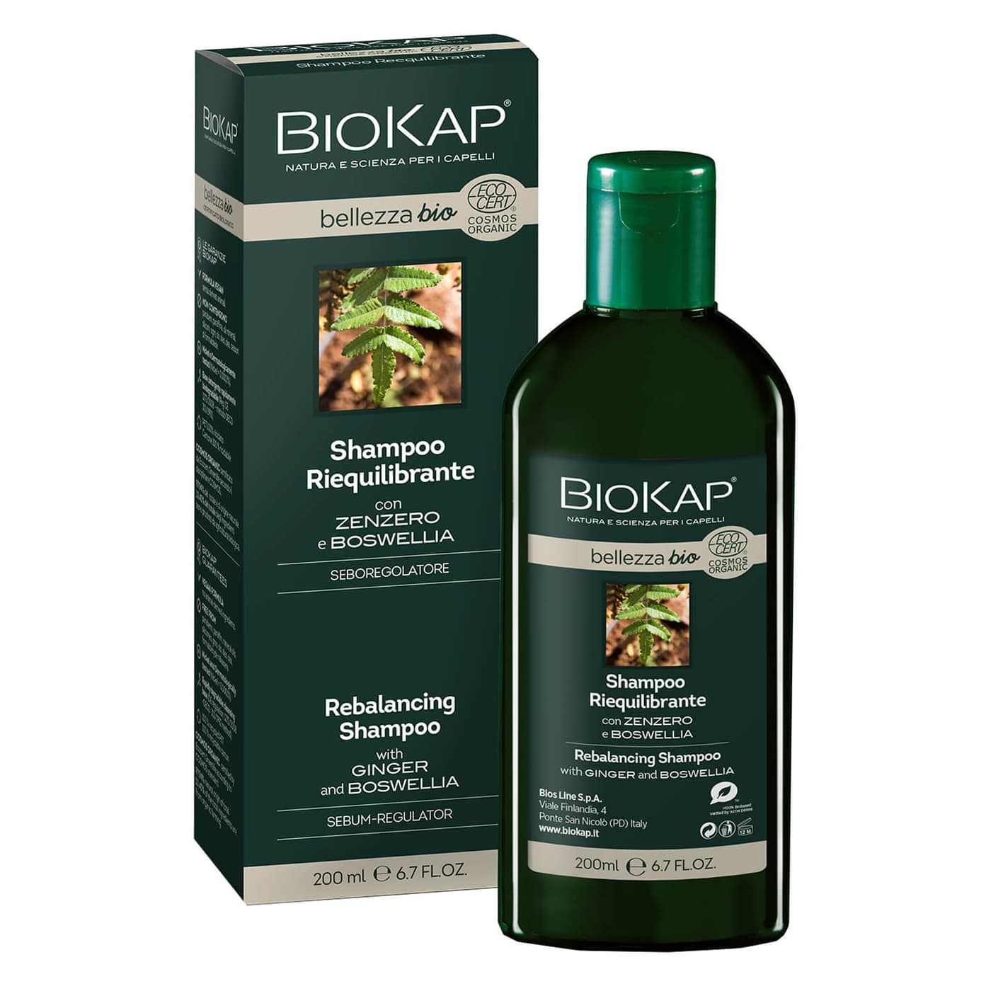 BIOKAP Bellezza - Ausgleichendes Shampoo