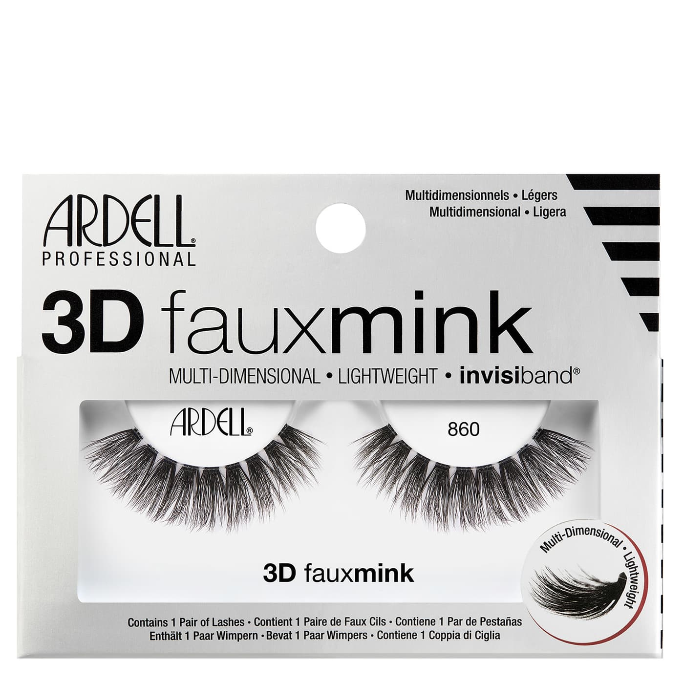 Ardell False Lashes - 3D Faux Mink 860