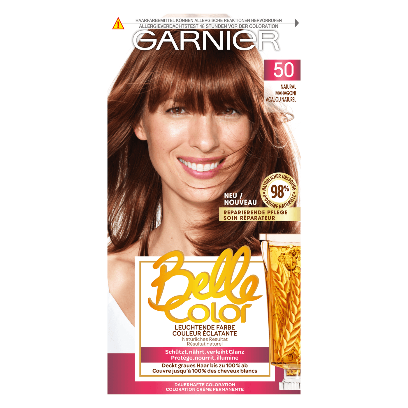 Belle Color - 50 Natural Mahagoni