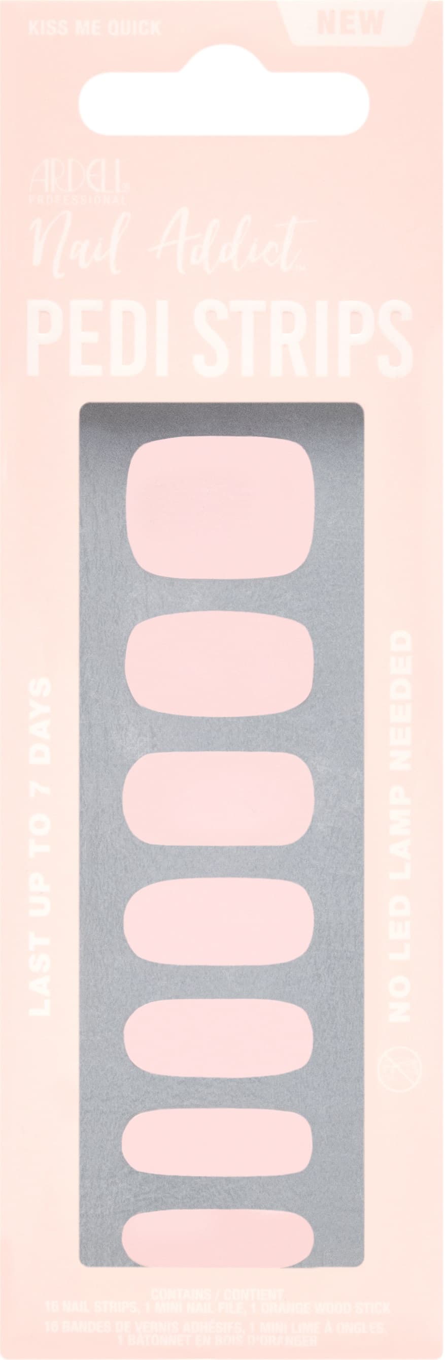 Nail Addict - Pedicure Strips Kiss Me Quick