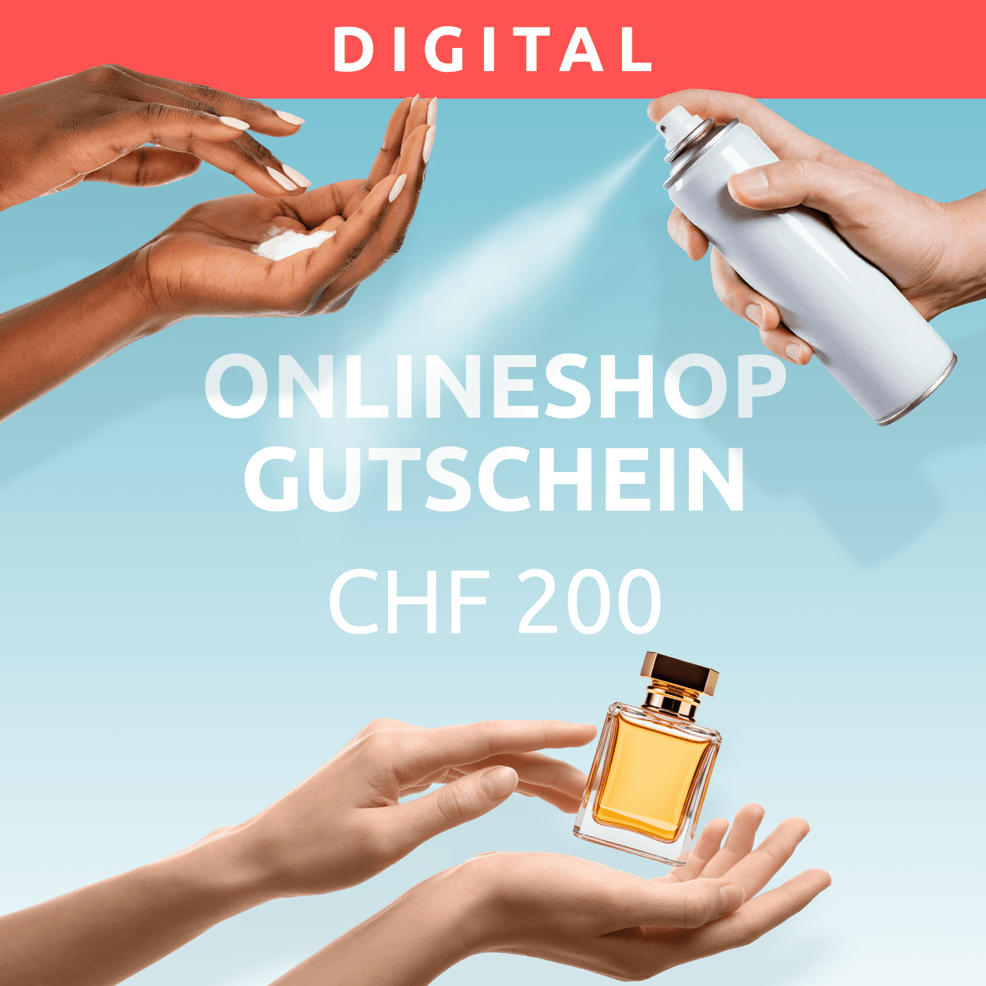 Digitaler Gutschein - Online-Shop CHF 200