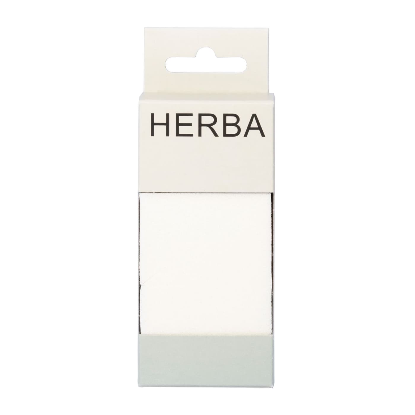 Herba - Make-up Schwämmchen Keil weiss 4 Stk. SBR