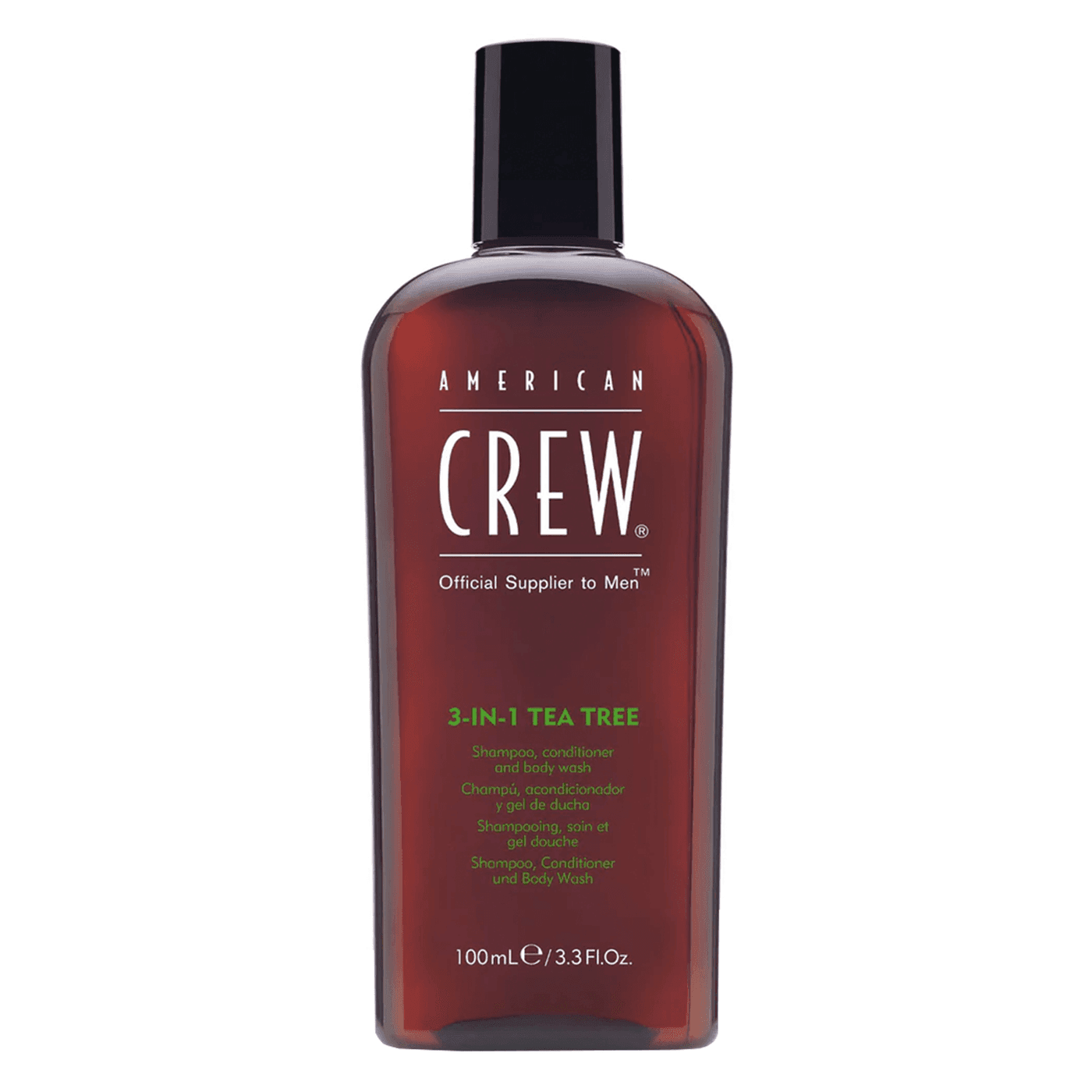 Crew Hair & Body Care - American Crew 3-in-1 Tea Tree Shampoo, Conditioner & Body Wash