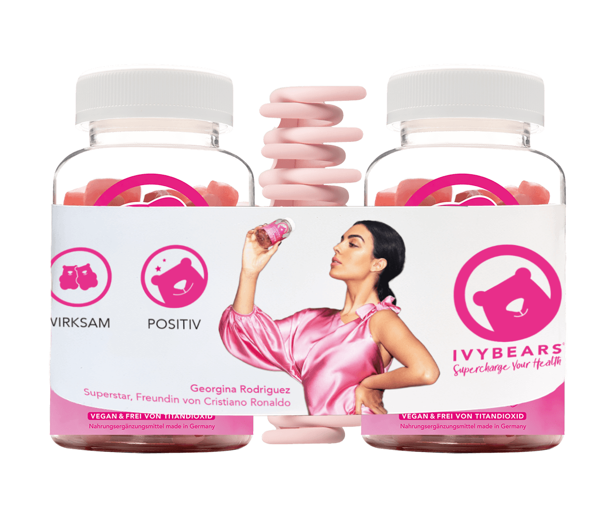 Ivybears - Hair Boost Duo + Haarklammer