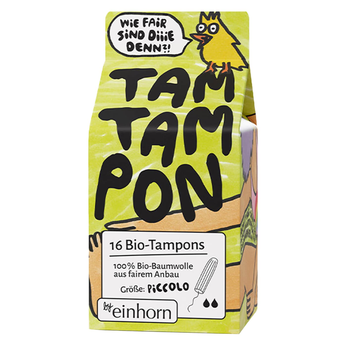 einhorn - Bio-TamTampon Piccolo