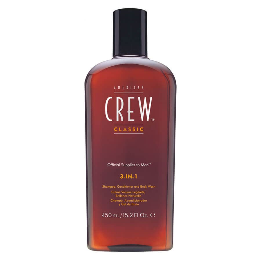 Crew Hair & Body Care - American Crew Classic 3-in-1 Shampoo, Conditioner & Body Wash