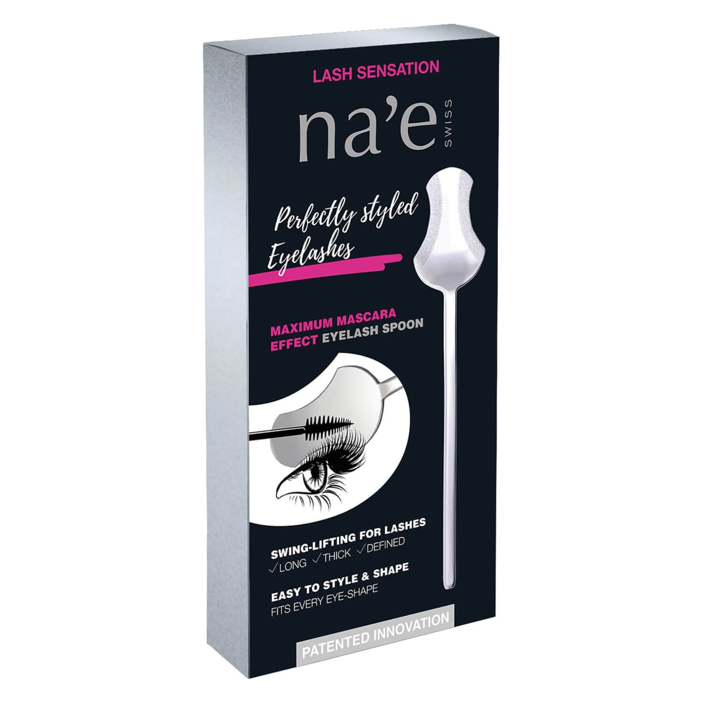 na'e - EYELASH-SPOON perfectly styled Eyelashes