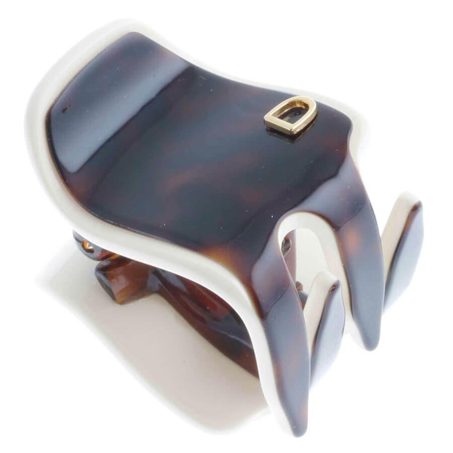 Devisage - Klemme handmade tortoise ohne Metall 2.5cm