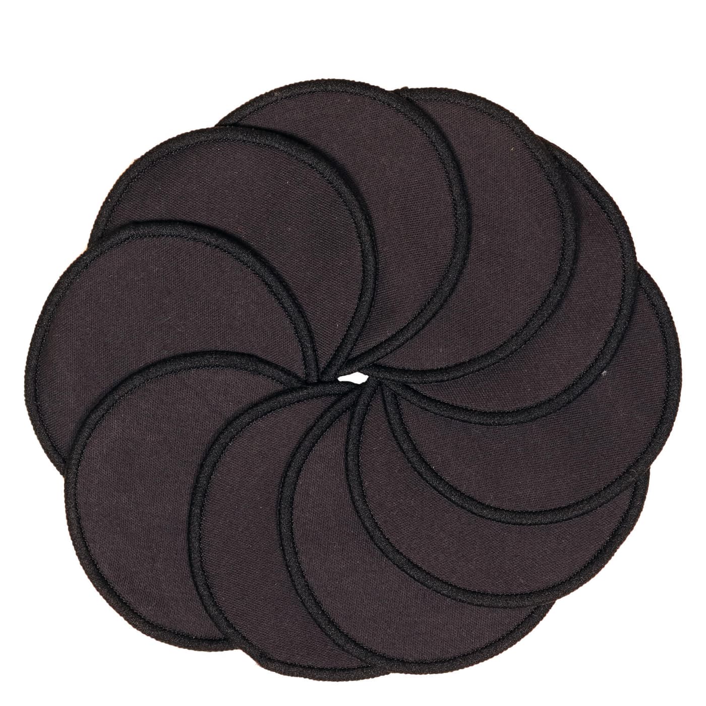 pandoo - Abschminkpads Schwarz Bio-Baumwolle