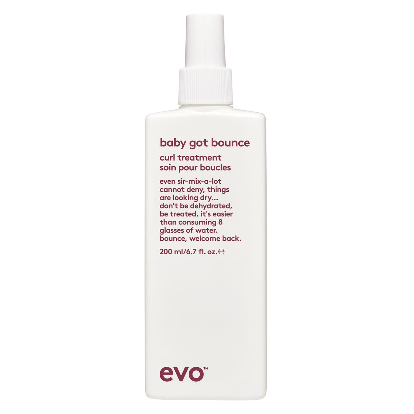 evo curl - Baby Got Bounce Curl Treatment