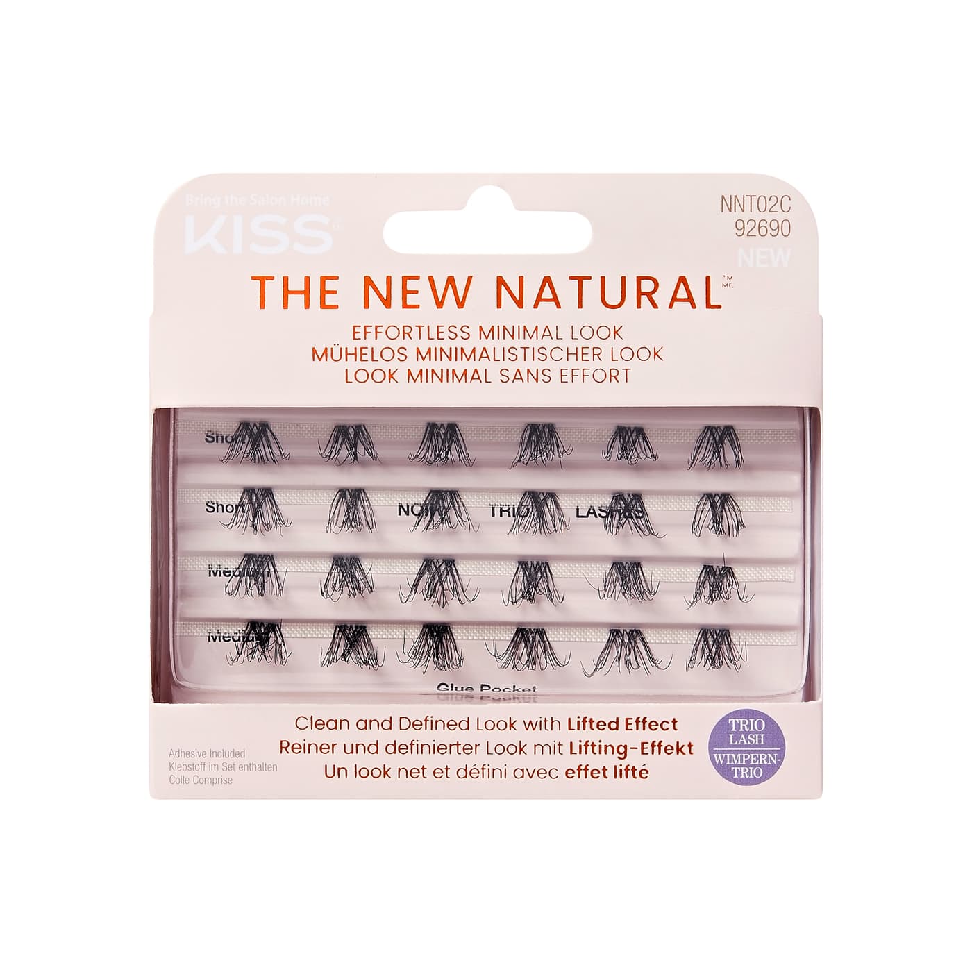 KISS Lashes - Ks The New Natural Trio 02