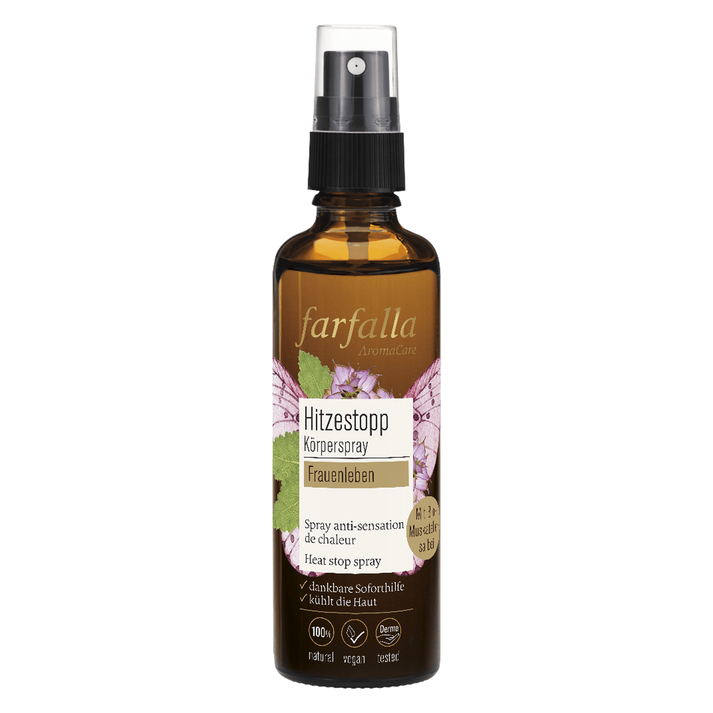 Farfalla Frauenleben - Muskatellersalbei Hitzestopp Spray