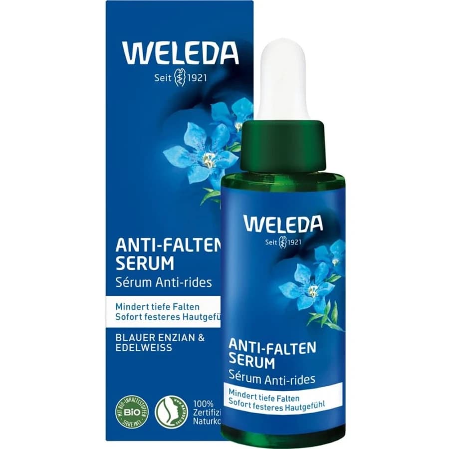 Weleda - Anti-Falten Serum BIO Blauer-Enzian & Edelweiss