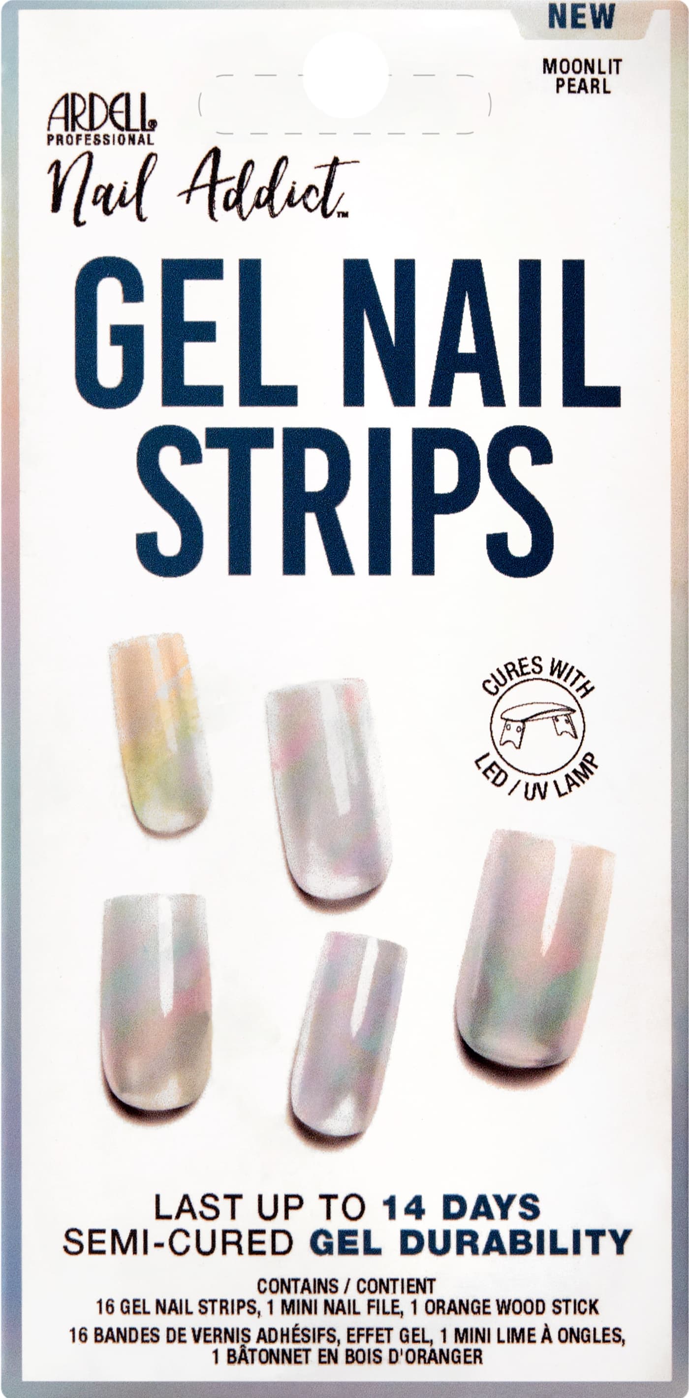 Nail Addict - Gel Strips Moonlit Pearl