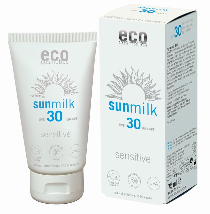 Eco Cosmetics - Sonnenmilch Sensitiv LSF30