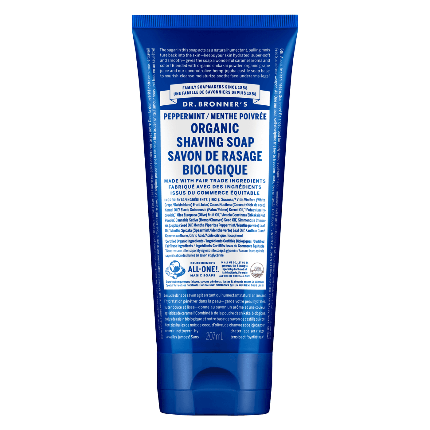 DR. BRONNER'S - Shaving Soap Peppermint