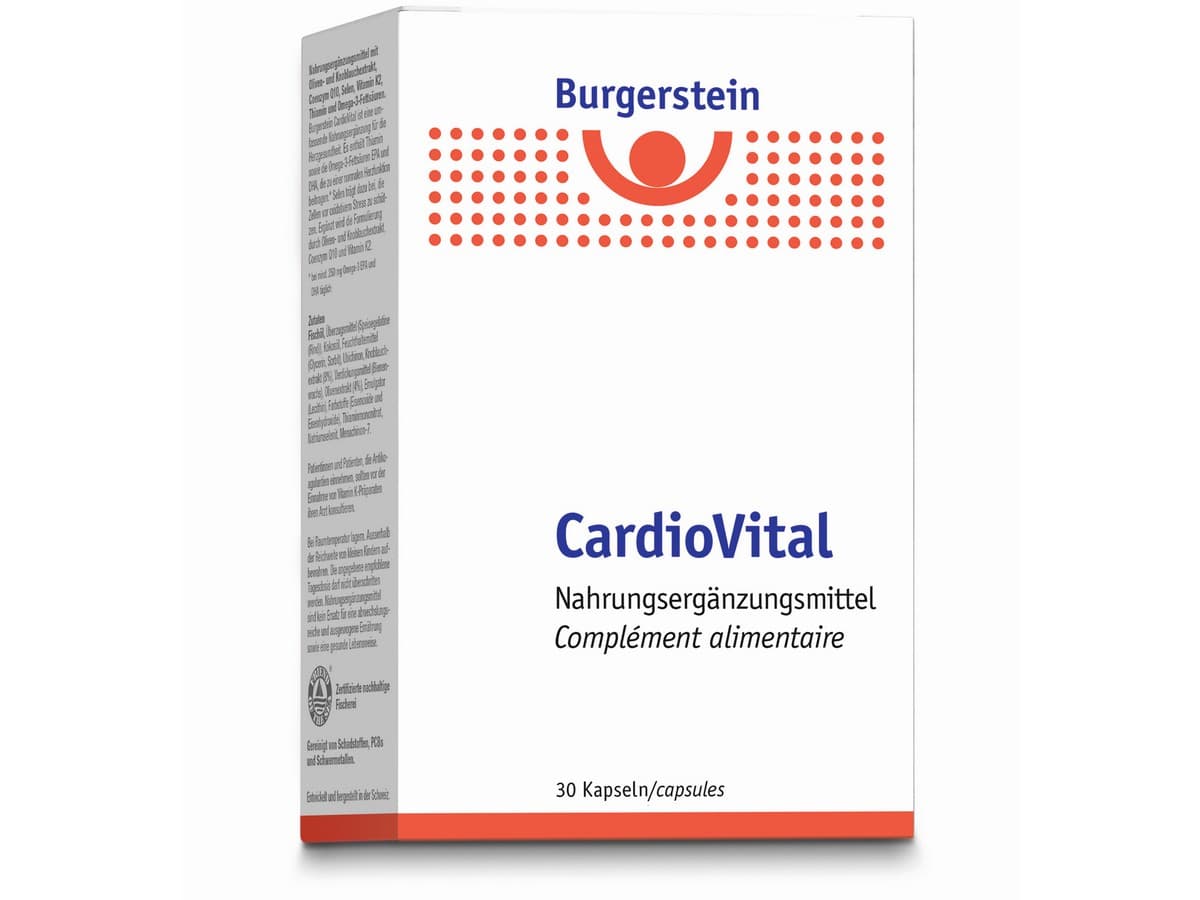 Burgerstein - Cardiovital Kapseln