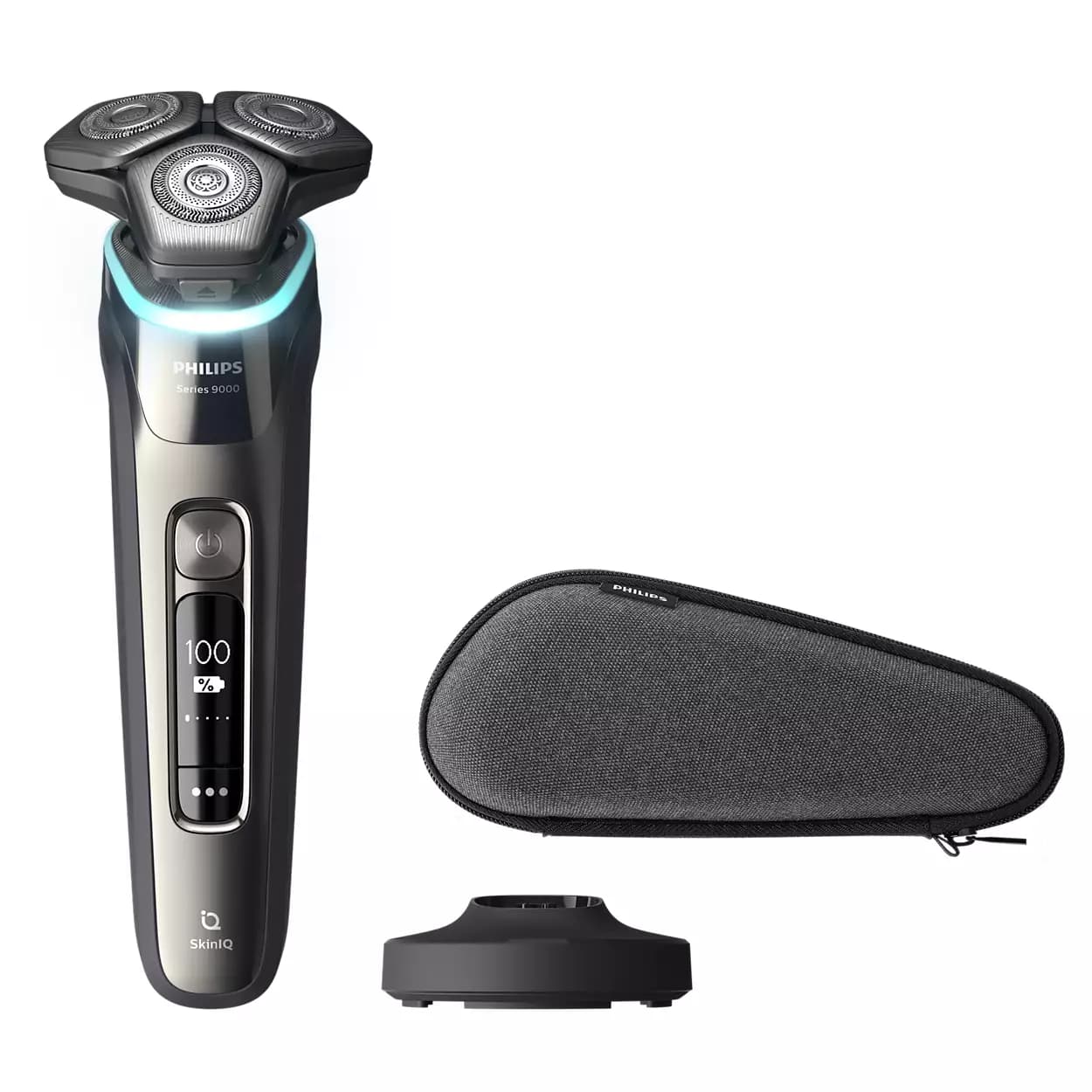 Philips Shaver Series - 9000 Elektrischer Nass- Und Trockenrasierer Mit Skiniq S9974/35