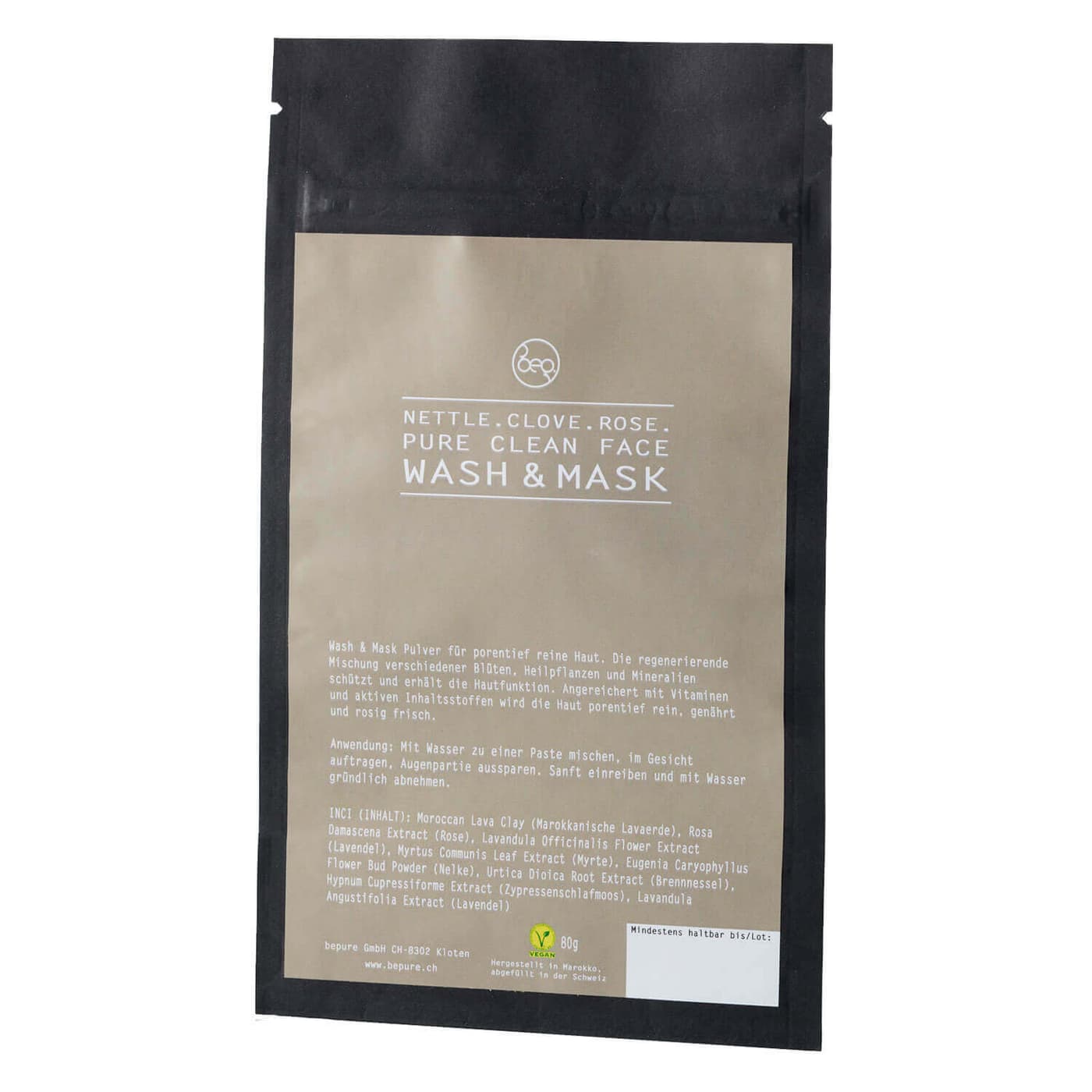 bepure - Wash & Mask PURE CLEAN FACE Refill