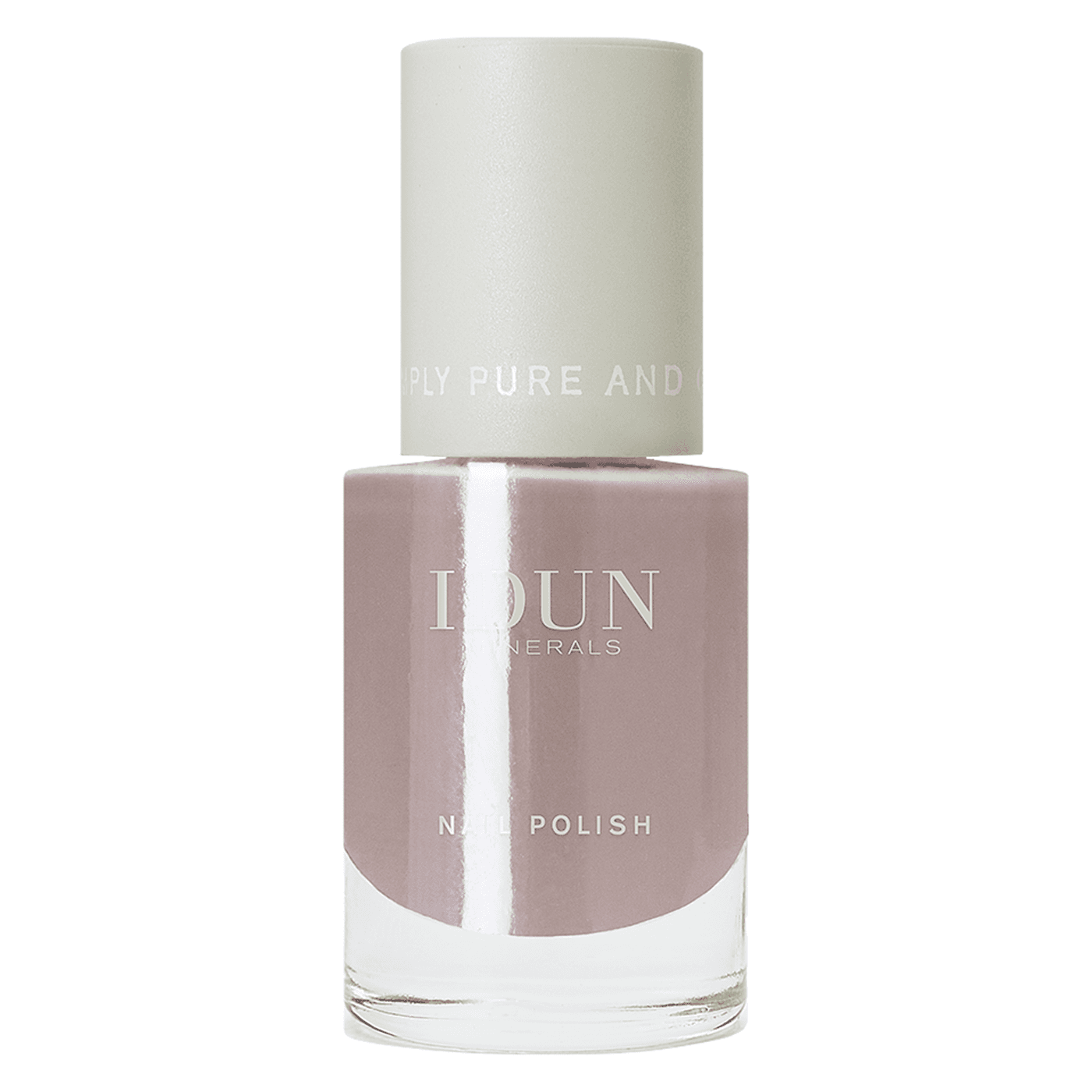 IDUN Nails - Nail Polish Granit Purple Grey